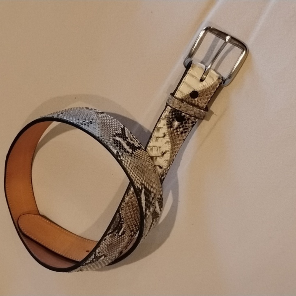 PYTHON WOMEN'S BELT ACCESSORY MAN WOMAN UNISEX